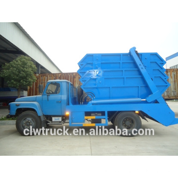 Dongfeng 6CBM 4 * 2 Container Müllwagen mit Abfalleimer nach Nigeria